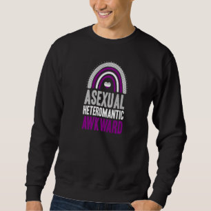 Sweatshirt Hétérooromantique Awkward Pride Asexuelle Bohem