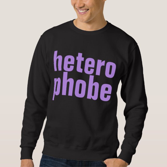 Sweatshirt heterophobe (Devant)