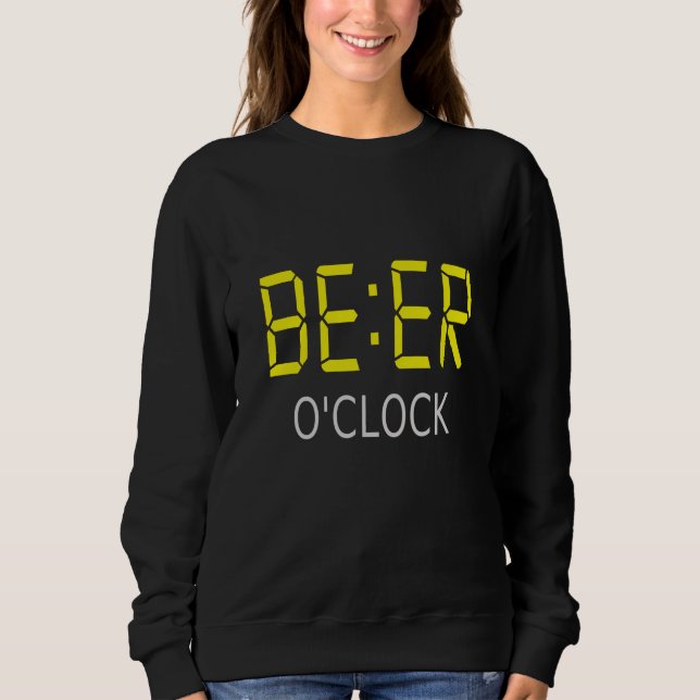 Sweatshirt Heure de la bière (Devant)