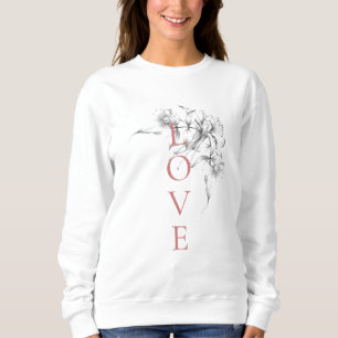 Sweatshirt Heureuse Sainte-Valentin 2023 - L'amour est l'amou