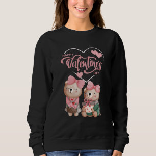 Sweatshirt Heureuse Sainte-Valentin 2024 - Love Images Drôle