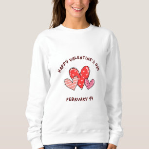 Sweatshirt Heureuse Sainte-Valentin 2024 - Saint Valentin 14 