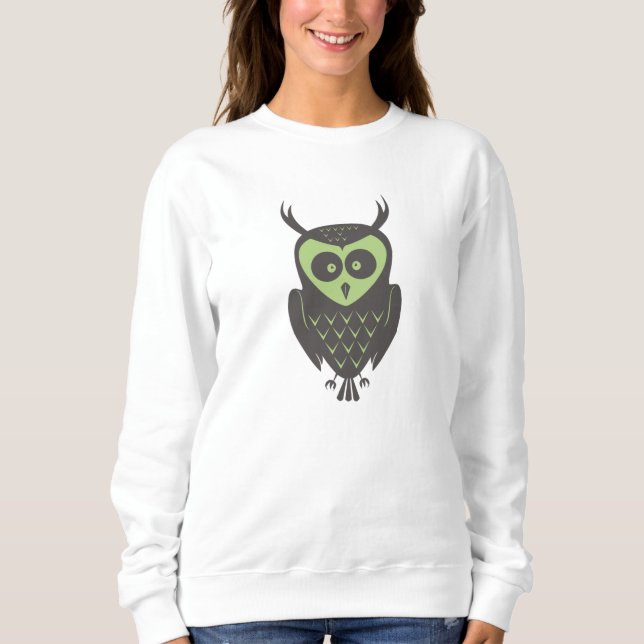Sweatshirt Hibou d'Automne (Devant)