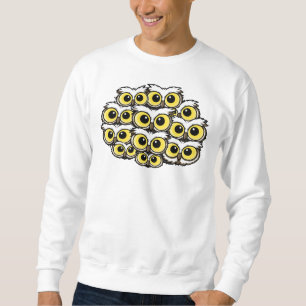 Sweatshirt Hibou de style années 70