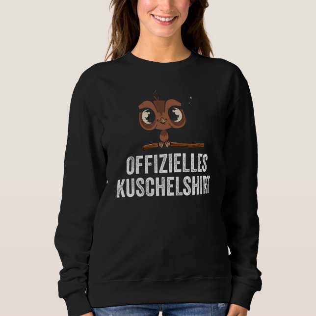 Sweatshirt Hibou officiel de la nuit (Devant)