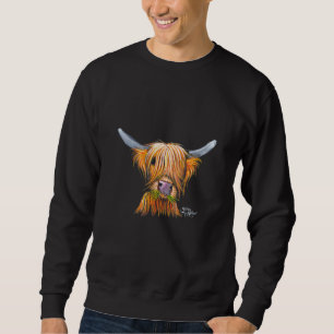 Sweatshirt Highland Cow Imprimer Poster de animal ' Little Vi