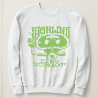 Sweatshirt Highline Diving Tech Retro (Logo Vert)