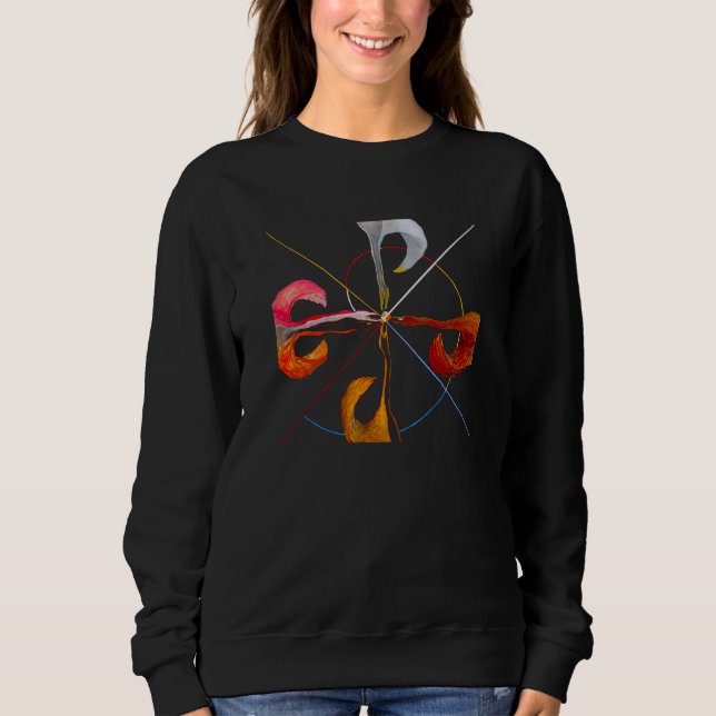 Sweatshirt Hilma af Klint - Le Swan No 7 (Devant)