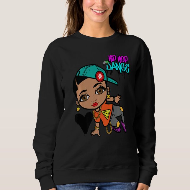 Sweatshirt Hip hop Dancing Break Dance Spring Summer Street P (Devant)