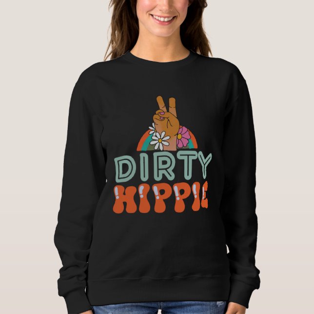 Sweatshirt Hippie Sale Hippie BoHo Sale (Devant)