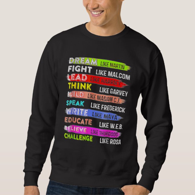 Sweatshirt Histoire noire (Devant)