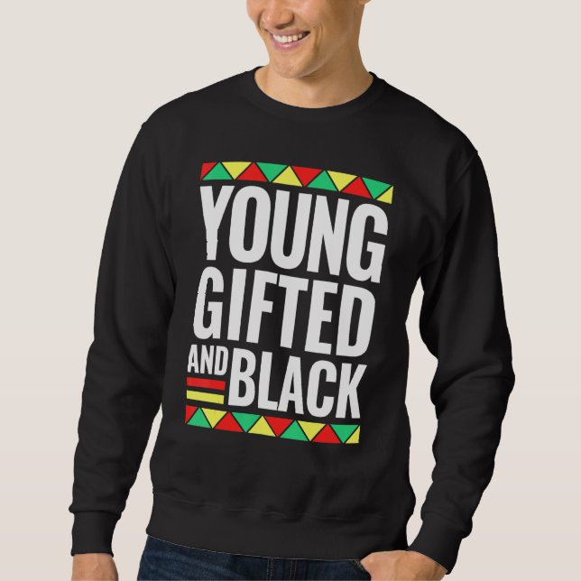 Sweatshirt Histoire noire Young Ed (Devant)