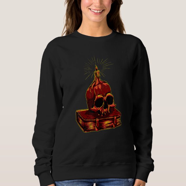 Sweatshirt Histoire sombre Memento Mori (Devant)