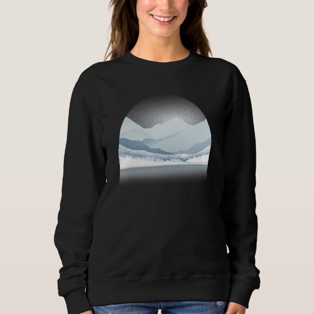 Sweatshirt Hiver neige froide (Devant)