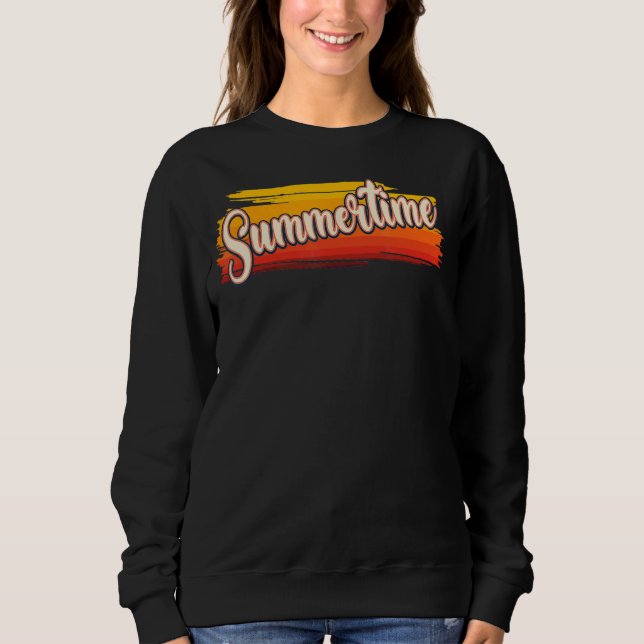 Sweatshirt Hiver Saison Grunge Style Rétro (Devant)