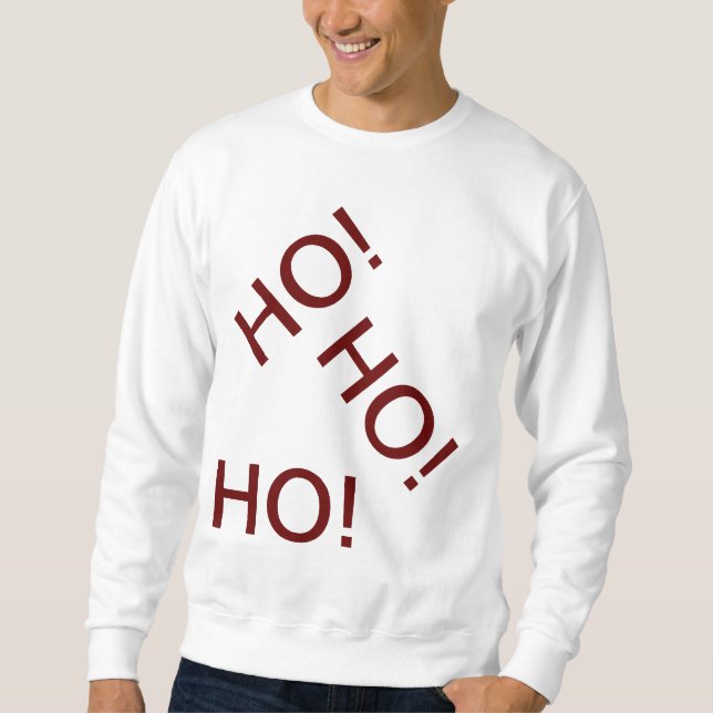 SWEATSHIRT HO HO (Devant)