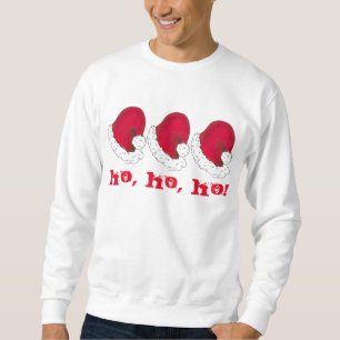 Sweatshirt Ho Ho Ho Red Secret Père Noël Casquette