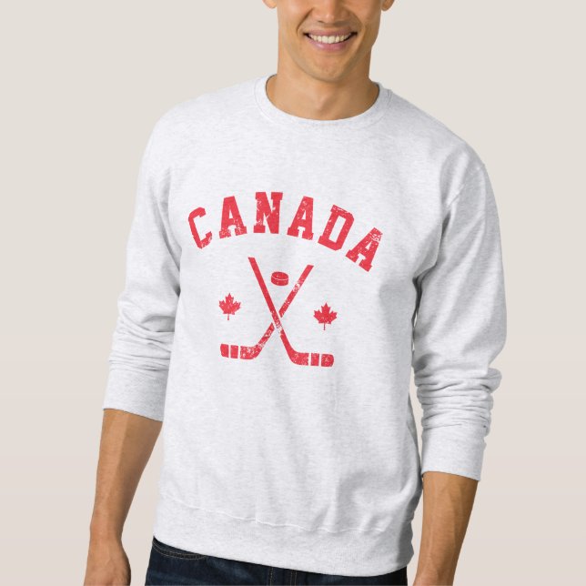 Sweatshirt Hockey sur glace Canada  (Devant)