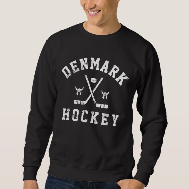 Sweatshirt Hockey sur glace Danemark (Devant)