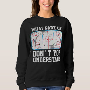 Sweatshirt Hockey sur glace de quelle partie vous ne