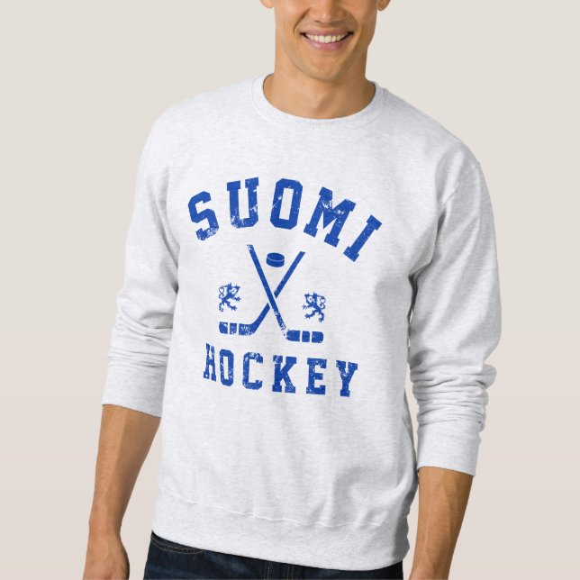 Sweatshirt Hockey sur glace en Finlande (Devant)