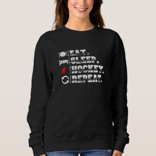 Sweatshirt Hockey sur glace  Idée-cadeau du joueur