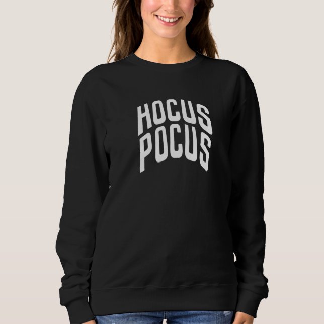 Sweatshirt Hocus Pocus Halloween (Devant)