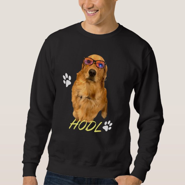 Sweatshirt Hodl d'or (Devant)
