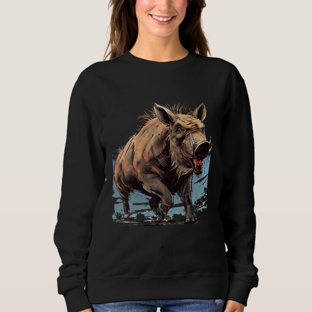 Sweatshirt Hog Removal Technician Quote for Wild Hog Hunting  (Devant)
