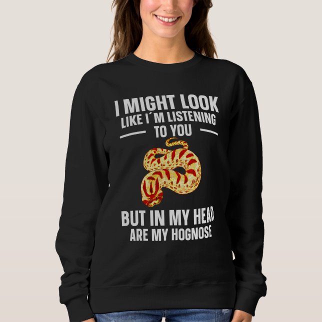 Sweatshirt Hognose Snake Funny Western Hoggy Snake Lover (Devant)