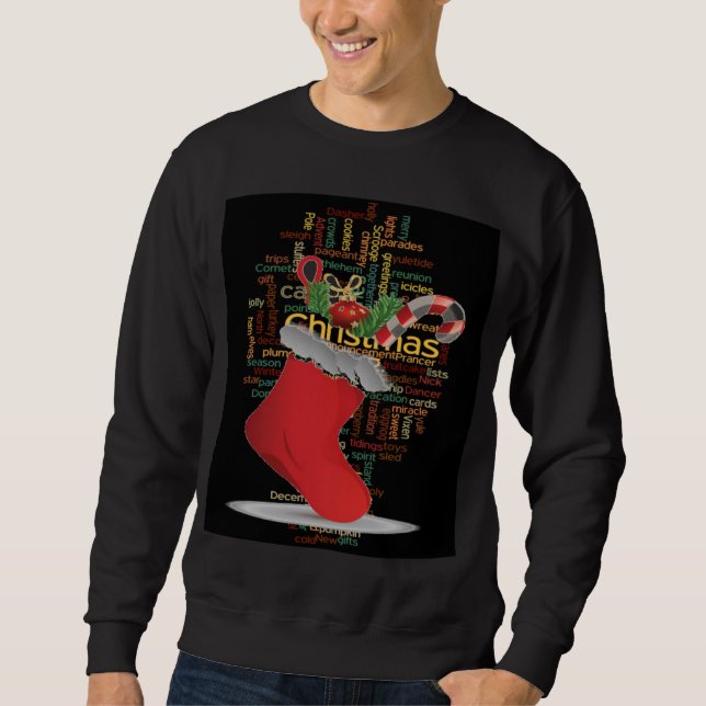 Sweatshirt HoHo ! Merry Christmas TOXITS et Happy New Year (Devant)