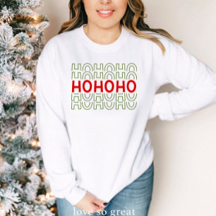 Sweatshirt HoHoHo Mignonne Holiday
