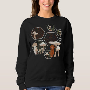 Sweatshirt Hoku, la forêt de champignons des caniches