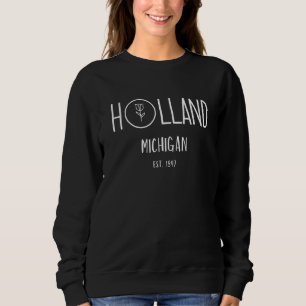 Sweatshirt Holland Michigan Michigan Great Lakes Souvenir