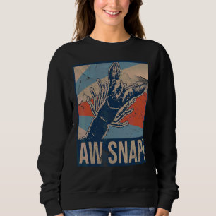 Sweatshirt Homard Poisson Fruits de mer Pêche Éclair Crustacé