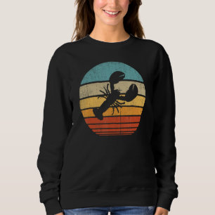 Sweatshirt Homard Retro Vintage 60s les années 70 coucher de