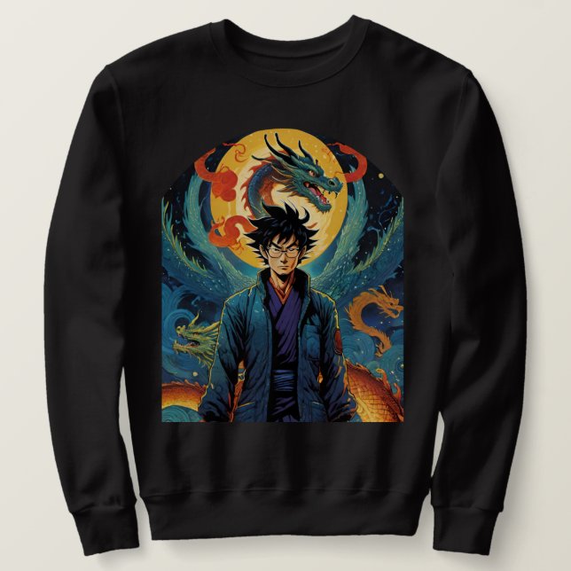 Sweatshirt Hommage à Akira Toriyama (Design devant)
