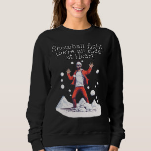 Sweatshirt Homme amusant comme enfant en costume de piste pou