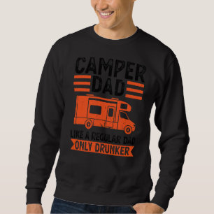 Sweatshirt Homme Camper Papa Comme Un Papa Régulier Seulement