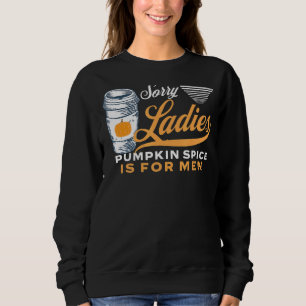 Sweatshirt Homme Citrouille Spice Boyfriend Mari Gag Joie PSL