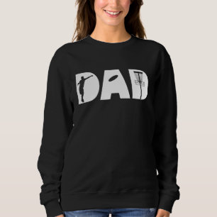 Sweatshirt Homme Disque Golf Papa Sport Frolf Frisbee les ann
