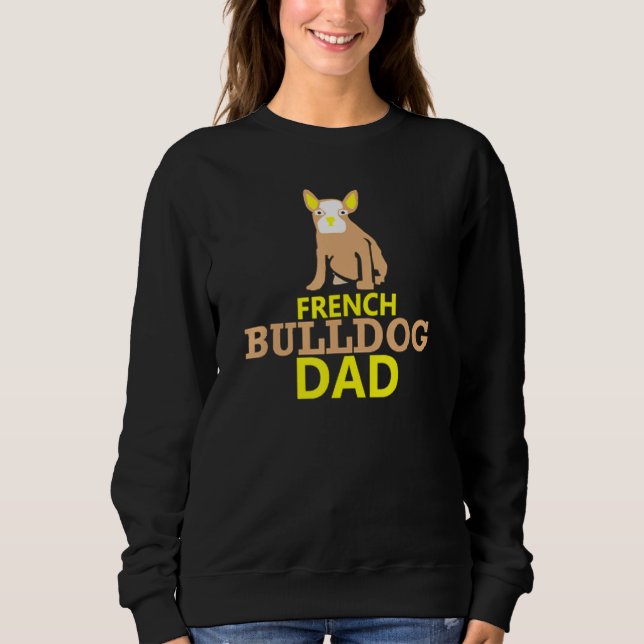 Sweatshirt Homme French Buldog Papa (Devant)