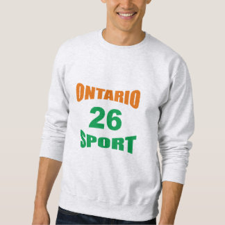 Sweatshirt Homme Sweat-shirt gris ONTARIO SPORT 26