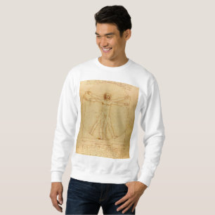 Sweatshirt Homme vitruvien par Leonardo Da Vinci