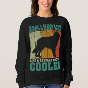 Sweatshirt Hommes Australian Shepherd Papa Comme Un Père Régu