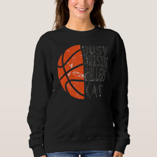 Sweatshirt Hommes Busy Raising Ballers Basketball Papa
