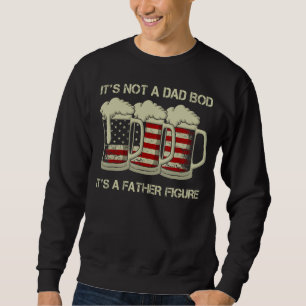 Sweatshirt Hommes Ce n'est pas un papa Bod C'est un père Figu