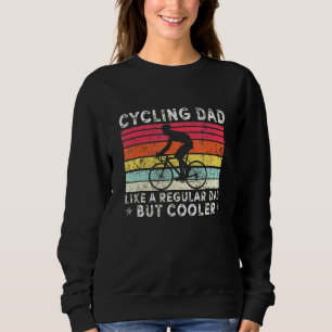 Sweatshirt Hommes Cyclisme Papa Régulier Papa Cycliste Fête d