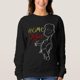 Sweatshirt Hommes de bureau à domicile
