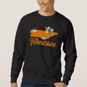 Sweatshirt Hommes Femmes Enfants Tennessee Accueil Carte de l